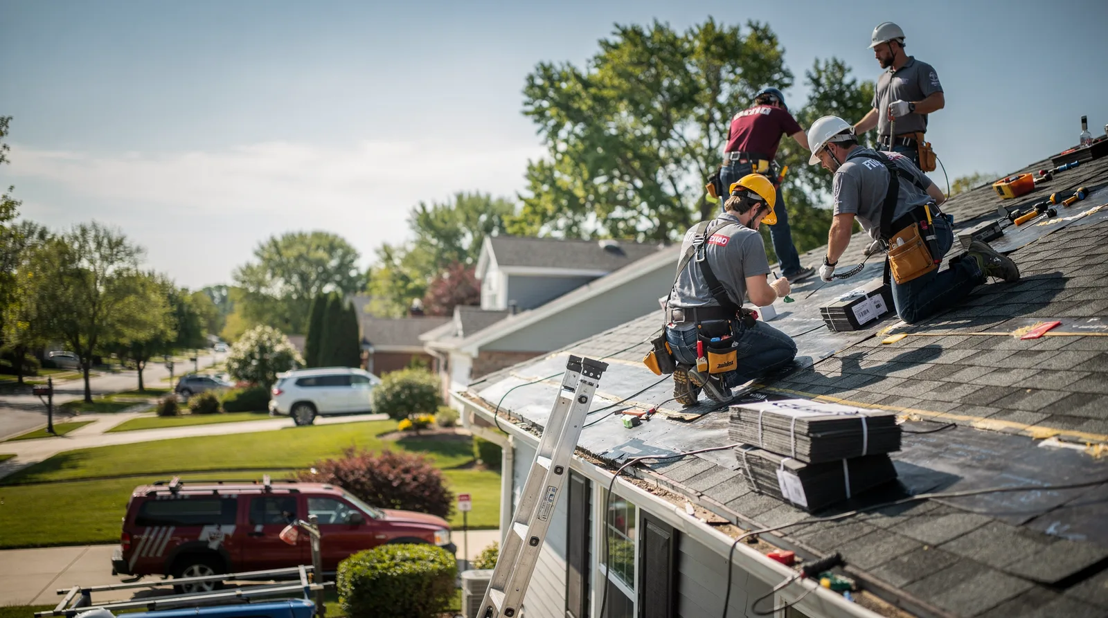 Roof Repair in Wayne, IL around you